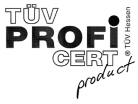 TÜV PROFI CERT product TÜV Hessen Logo (DPMA, 10.08.2010)