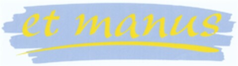 et manus Logo (DPMA, 21.02.2011)