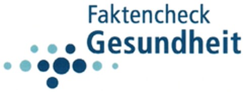 Faktencheck Gesundheit Logo (DPMA, 16.08.2011)
