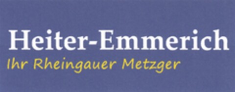 Heiter-Emmerich Ihr Rheinauer Metzger Logo (DPMA, 10.02.2012)