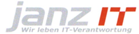 janz IT Wir leben IT-Verantwortung Logo (DPMA, 02.04.2014)