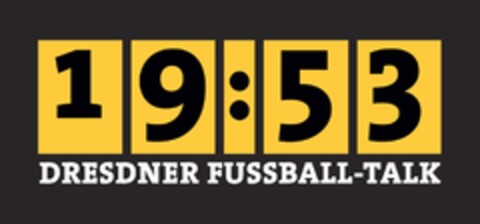 19:53 DRESDNER FUSSBALL-TALK Logo (DPMA, 01/20/2015)