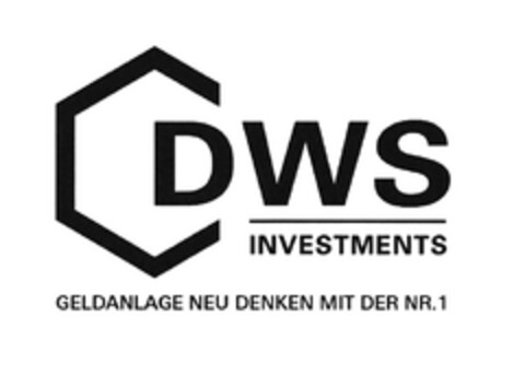 DWS INVESTMENTS - GELDANLAGE NEU DENKEN MIT DER NR.1 Logo (DPMA, 28.03.2017)