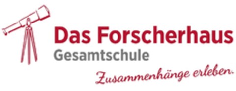 Das Forscherhaus Gesamtschule Zusammenhänge erleben. Logo (DPMA, 20.10.2017)