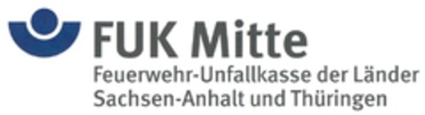 FUK Mitte Feuerwehr-Unfallkasse der Länder Sachsen-Anhalt und Thüringen Logo (DPMA, 03/26/2018)