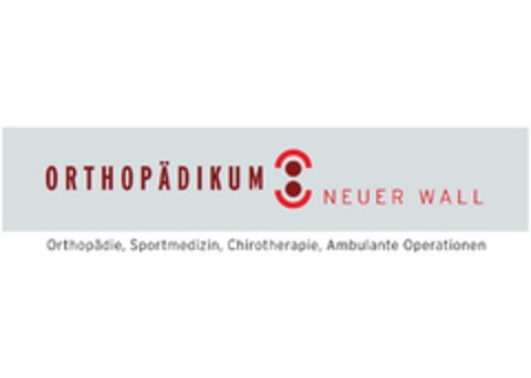 ORTHOPÄDIKUM NEUER WALL Orthopädie, Sportmedizin, Chirotherapie, Ambulante Operationen Logo (DPMA, 23.05.2018)