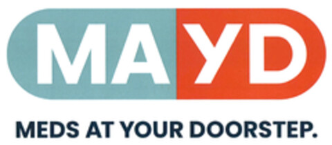 MAYD MEDS AT YOUR DOORSTEP. Logo (DPMA, 21.10.2021)