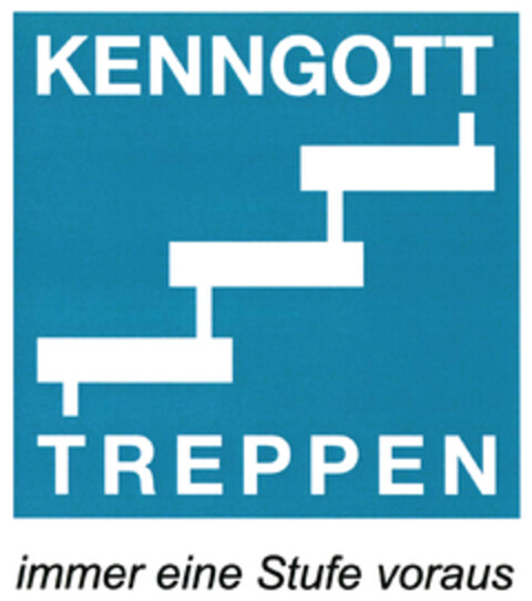 KENNGOTT TREPPEN immer eine Stufe voraus Logo (DPMA, 07.10.2021)