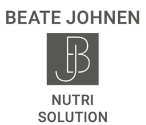 BEATE JOHNEN BJ NUTRI SOLUTION Logo (DPMA, 30.11.2023)