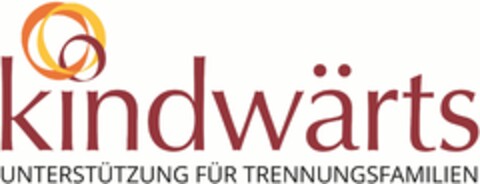 kindwärts UNTERSTÜTZUNG FÜR TRENNUNGSFAMILIEN Logo (DPMA, 12/11/2023)