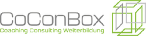 CoConBox coaching consulting Weiterbildung Logo (DPMA, 16.06.2025)