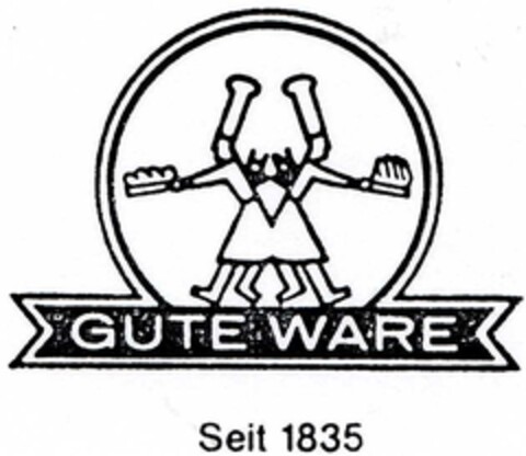 GUTE WARE Seit 1835 Logo (DPMA, 16.08.2002)