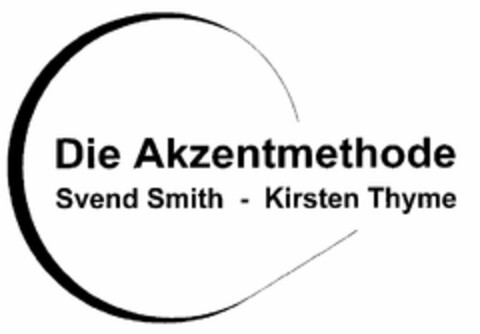 Die Akzentmethode Svend Smith - Kirsten Thyme Logo (DPMA, 05.06.2003)