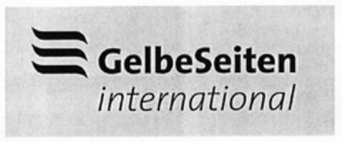 GelbeSeiten international Logo (DPMA, 06/17/2003)