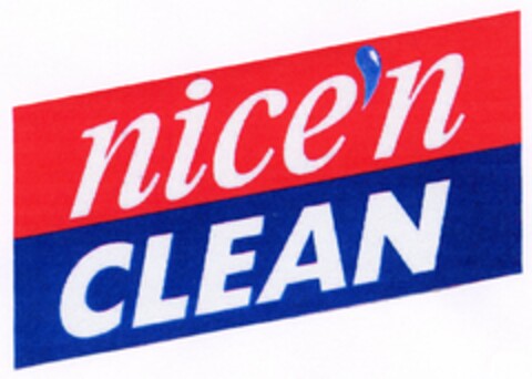 nice'n CLEAN Logo (DPMA, 01.04.2005)