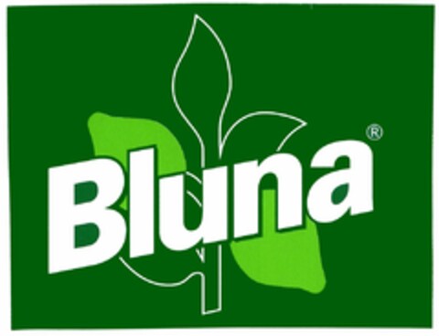 Bluna Logo (DPMA, 06/22/2005)