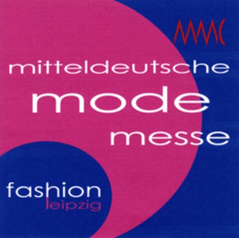 MMC mitteldeutsche mode messe fashion leipzig Logo (DPMA, 19.08.2005)