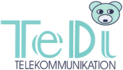 TeDi TELEKOMMUNIKATION Logo (DPMA, 08.03.2007)