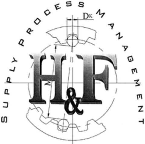 H&F SUPPLY PROCESS MANAGEMENT Logo (DPMA, 13.07.2007)