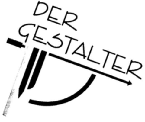 DER GESTALTER Logo (DPMA, 24.11.1994)
