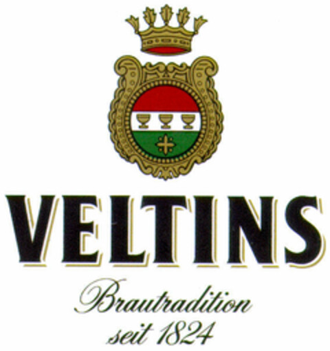 VELTINS Brautradition seit 1824 Logo (DPMA, 09/09/1997)