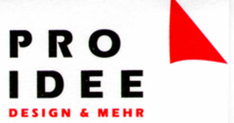 PRO IDEE Logo (DPMA, 22.03.1999)