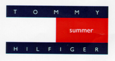 TOMMY summer HILFIGER Logo (DPMA, 18.12.1998)