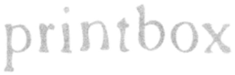 printbox Logo (DPMA, 03/26/1999)