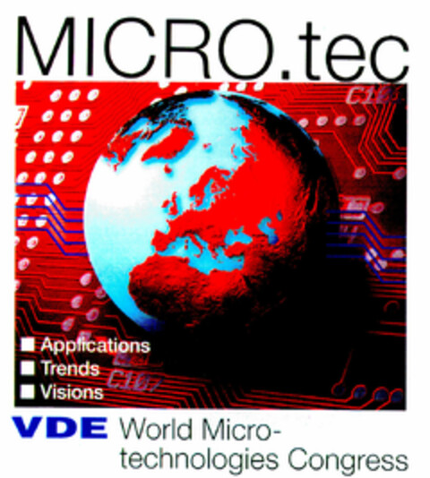 MICRO.tec VDE World Microtechnologies Congress Logo (DPMA, 12/08/1999)