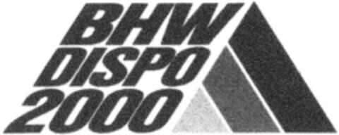 BHW DISPO 2000 Logo (DPMA, 21.02.1991)