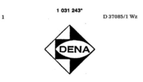 DENA Logo (DPMA, 19.02.1982)