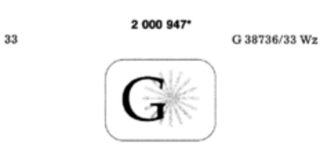 G Logo (DPMA, 09.11.1990)