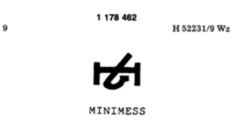 MINIMESS Logo (DPMA, 25.01.1984)