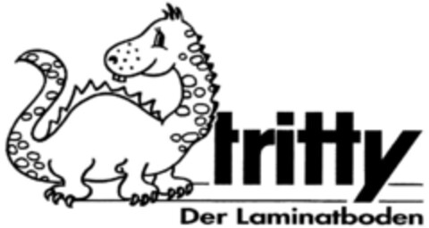 tritty Der Laminatboden Logo (DPMA, 14.01.1994)
