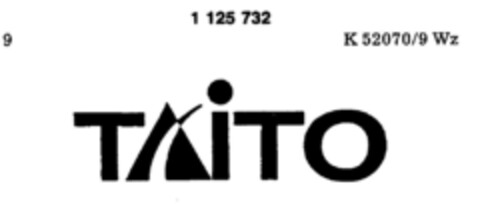 TAITO Logo (DPMA, 01.12.1987)