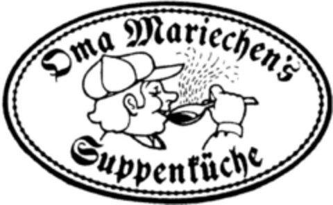 Oma Mariechen's Suppenküche Logo (DPMA, 17.10.1990)