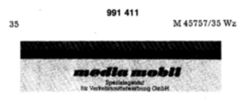 media mobil Spezialagentur Logo (DPMA, 02.04.1979)