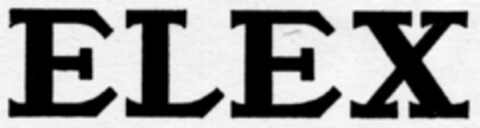 ELEX Logo (DPMA, 02/25/1932)