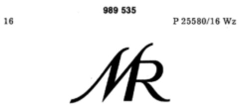 989535 Logo (DPMA, 09/19/1978)