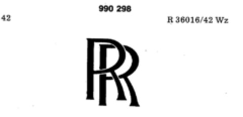 RR Logo (DPMA, 02.04.1979)