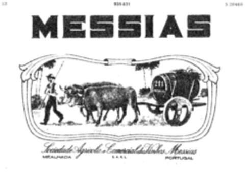 MESSIAS Logo (DPMA, 20.12.1973)