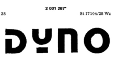 DYNO Logo (DPMA, 05.11.1990)
