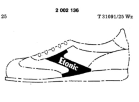 Etonic Logo (DPMA, 11/02/1990)