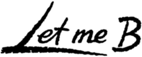 Let me B Logo (DPMA, 07.02.1992)