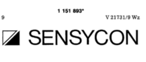SENSYCON Logo (DPMA, 27.09.1989)