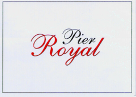 Pier Royal Logo (DPMA, 09.02.2000)