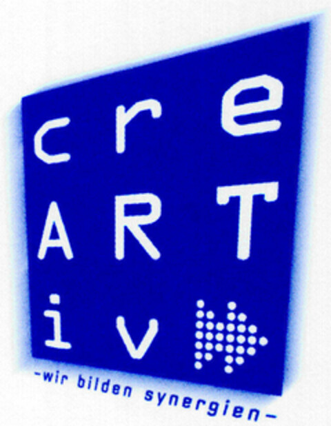 creARTiv -wir bilden synergien- Logo (DPMA, 14.04.2000)