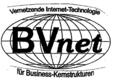 BVnet Vernetzende Internet-Technologie für Business-Kernstrukturen Logo (DPMA, 13.12.2001)