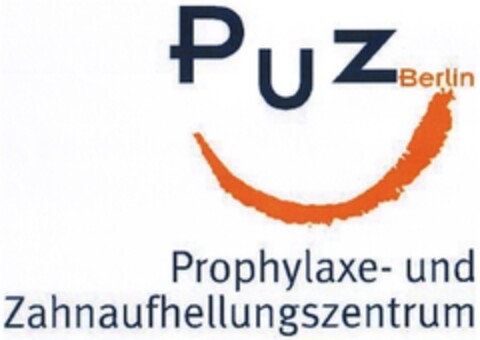 PUZ Berlin Prophylaxe- und Zahnaufhellungszentrum Logo (DPMA, 13.05.2008)