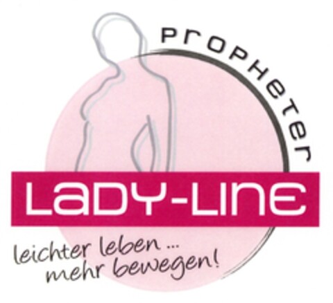 Propheter LADY-LINE leichter leben... mehr bewegen! Logo (DPMA, 31.07.2009)